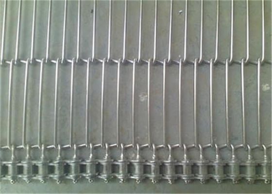 Fil Mesh Conveyor Belt de l'industrie alimentaire d'acier inoxydable 50mm