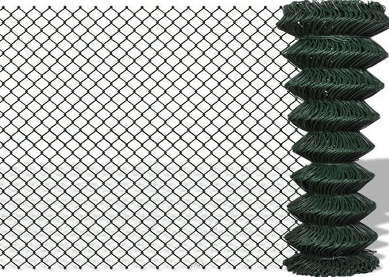 Galvanisé ou le PVC a enduit le tissu d'intimité de 7ft pour la barrière de maillon de chaîne, facilement assemblé