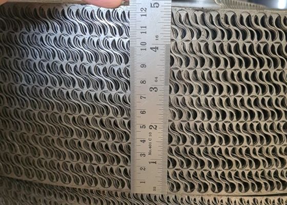 1.15mm-1.2mm épaisseur filet métallique perforé bande métallique perforée pour la fabrication de cages