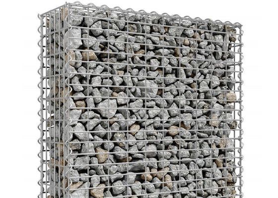 Diamètre hexagonal de Mesh Woven Gabion Baskets 2.7mm de fil
