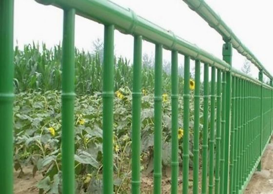 En vedette Imitation de jardin Bambou Clôture décorative Stockade Cour de séparation Clôture de séparation