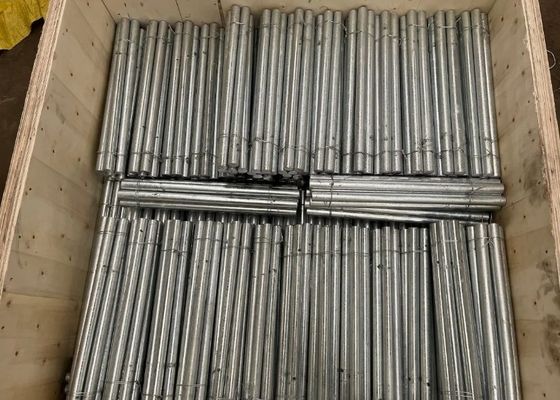 Des barres d'acier HDG de longueur de 500 mm pour diverses applications