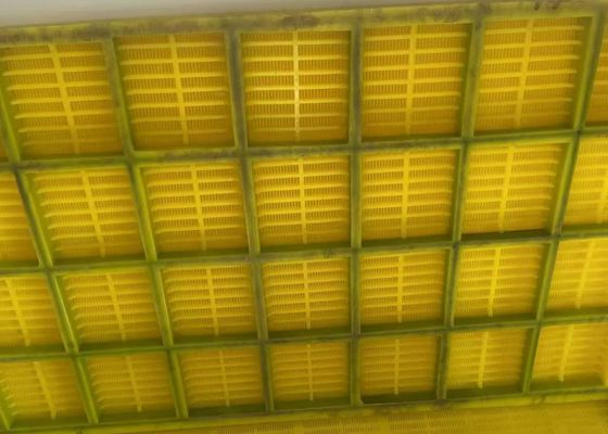 Panneau d'écran modulaire en polyuréthane PU de 300x1200 mm Haute efficacité de séparation