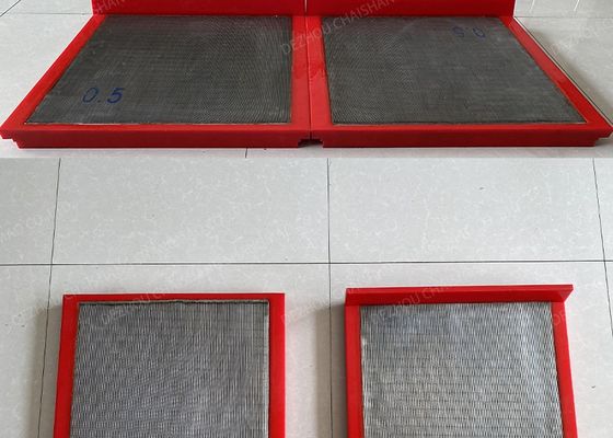 Tissue simple en forme de trou hexagonal 610*610 PU Polyuréthane 80-95