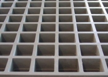 Matériau de qualité industrielle écologique esthétique antidérapant Produits en FRP Grille en fibre de verre