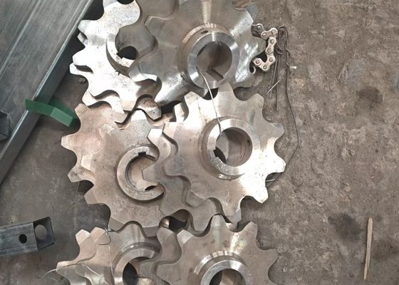DIN Sprocket 24B 28B 32B Roue de chaîne avec dent de 10 mm et matériau C45