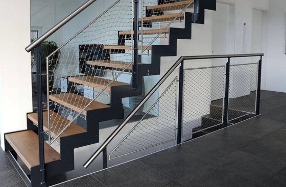 Câble métallique flexible d'acier inoxydable Mesh For Balustrade Or Railing 3,0 millimètres