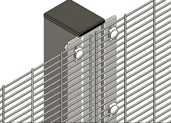 Anti fil en acier Mesh Fencing High Security de la montée 358
