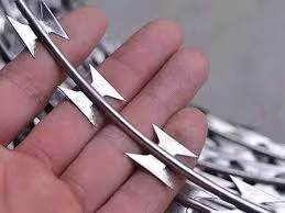 Grillage en accordéon barbelé 12x12 Bwg de rasoir de la sécurité HDG