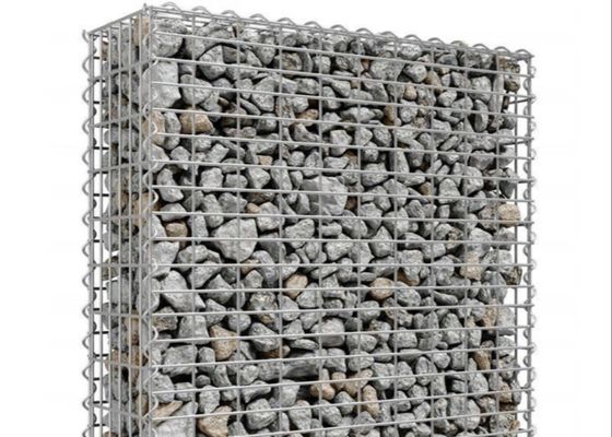 Diamètre hexagonal de Mesh Woven Gabion Baskets 2.7mm de fil