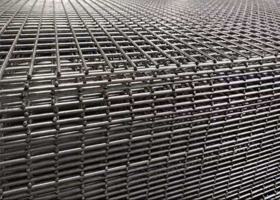 Le PVC a enduit 3D a courbé la barrière Panel Triangle Bending clôturent le >= 100 mètres carrés