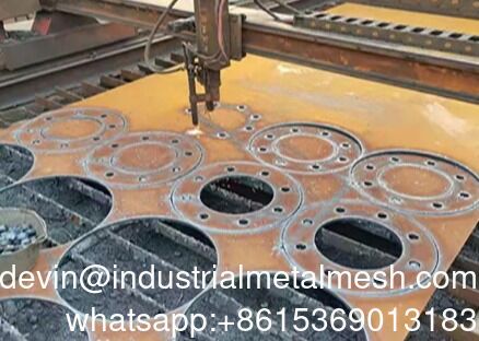 Tôle d'acier au carbone perforée SS400 pour plaque de criblage