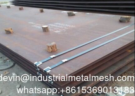 Tôle d'acier au carbone perforée SS400 pour plaque de criblage