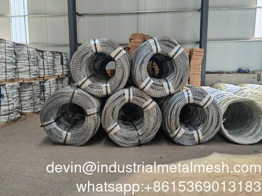 Rouleau de grillage de fil de rasoir soudé en acier inoxydable Bto-22 pour la sécurité