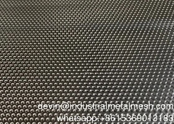 Plaque en acier inoxydable galvanisé d'aluminium perforé en feuille de treillis métallique à chaud en Iran