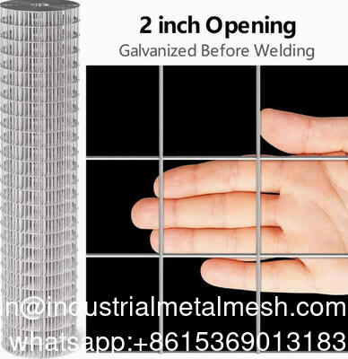Maillage de fil de fer soudé durable à usage industriel et commercial