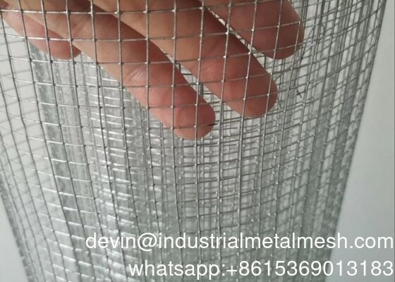 1/2 ", 1,4 mm SUS304 acier inoxydable filet de fil soudé pour constructeur poulet canard oies lapin cage