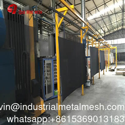 304 en acier inoxydable enduit de poudre noire