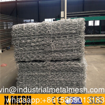 La protection contre la pente Gabion Net Hot-DIP galvanisé Steel Wire Mesh