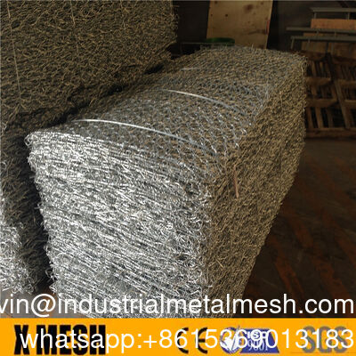 La protection contre la pente Gabion Net Hot-DIP galvanisé Steel Wire Mesh