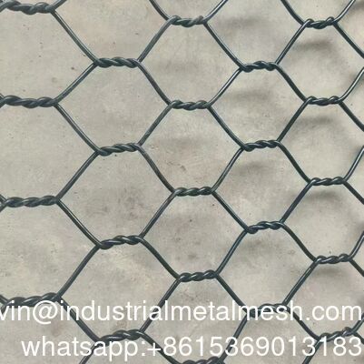 2.5mm Polyester résistant aux UV Maillage hexagonal pour le contrôle de l'érosion et la protection des pentes
