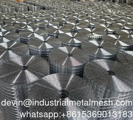 Panneau de clôture en treillis soudé galvanisé à chaud 2x2 mm, 6 mm, tailles de feuilles de treillis soudé