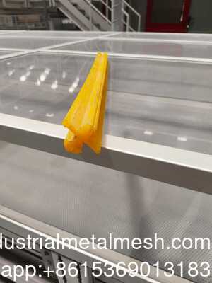 Surface en caoutchouc WS 85 Écran modulaire moulé pour équipement d'écran vibrant