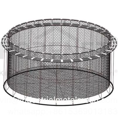 Filet de pêche PET pour cages rondes et carrées