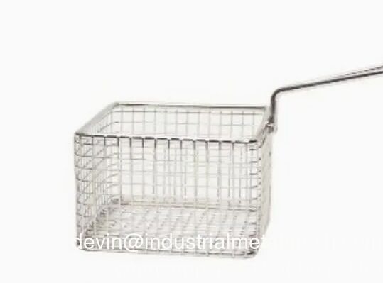 Un panier de friture en acier inoxydable durable pour une cuisson croquante sans effort