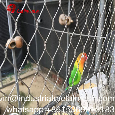Nouveau grillage de protection tressé en acier inoxydable 304/316 7*7, câble métallique flexible, câble de protection pour cage à oiseaux, maille de sécurité protectrice