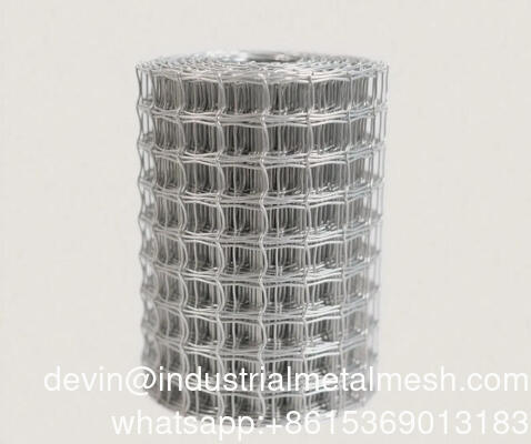 Grillage soudé de haute qualité enduit de PVC, maille carrée de 1/2" et 1/4" pour clôture de protection de ferme
