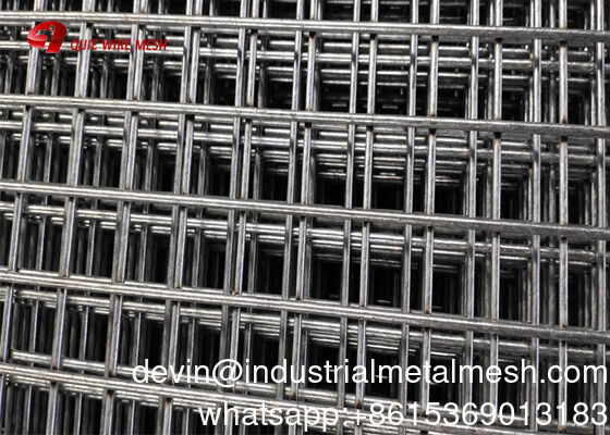 Maillage de fil galvanisé de 1,2 mm taille de trou 304 en acier inoxydable pour clôtures de construction