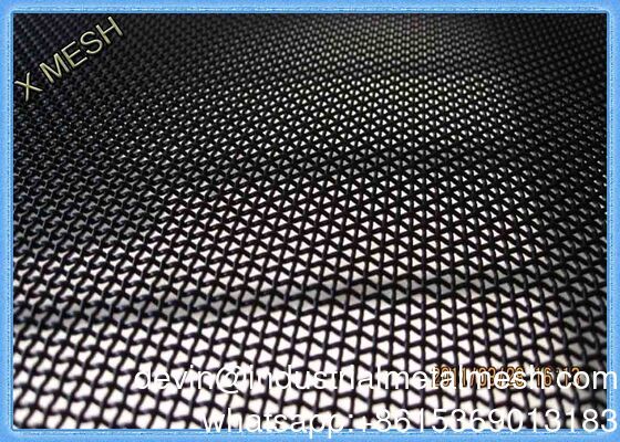 Grille de fenêtre de sécurité en acier inoxydable 304, diamètre 090, noir
