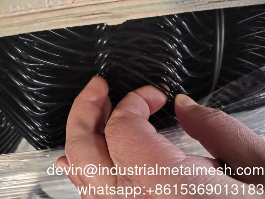 Clôture de maillon de chaîne galvanisée à chaud en PVC de grillage de cyclone d'OEM d'usine