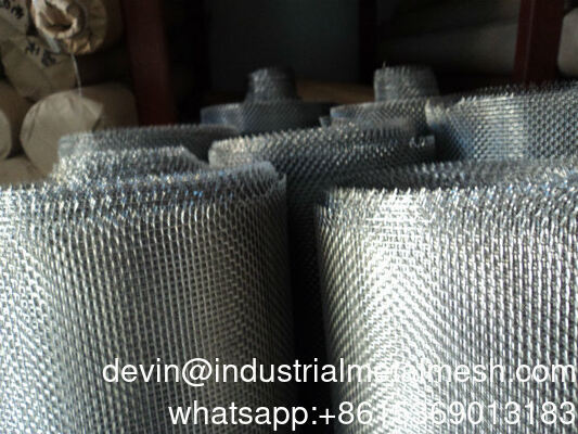 SS304 SS316 1-500 filet en acier inoxydable Plain/Twill/Dutch Woven Crimped Square Metal Mesh Filtre à tamisage à l'écran Filtre à fil
