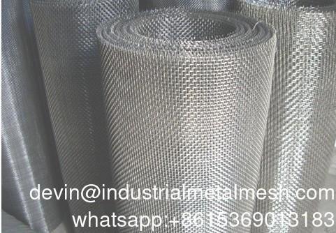 Grillage galvanisé / en acier inoxydable / toile en acier doux pour le filtrage