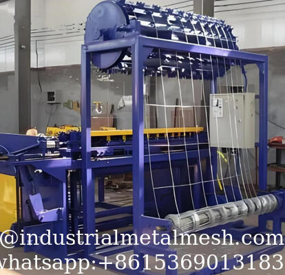 China Factory Weaving Grassland Fence Making Cattle Deer Grass Wire Mesh Machine