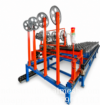 Ligne de production de filets en acier galvanisé à haute traction entièrement automatique