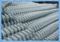 Tissu en acier enduit en aluminium d'intimité de barrière de maillon de chaîne de 9 mesures pour résidentiel commercial