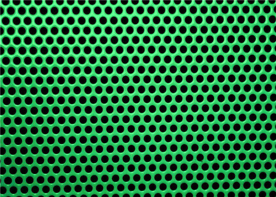 Panneaux de tôle perforée à trous ronds