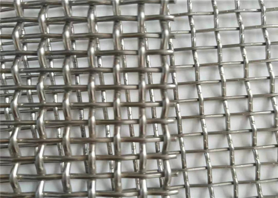 Grillage tissé serti par replis adapté aux besoins du client d'acier inoxydable pour le filtre liquide