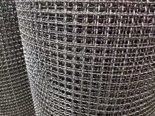 Grillage tissé serti par replis adapté aux besoins du client d'acier inoxydable pour le filtre liquide