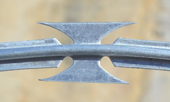Diamètre en accordéon de la bobine 450mm du rasoir Bto22 barbelé