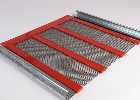 écran de vibration de nettoyage d'individu de l'acier au carbone 65mn Mesh Anti Clogging