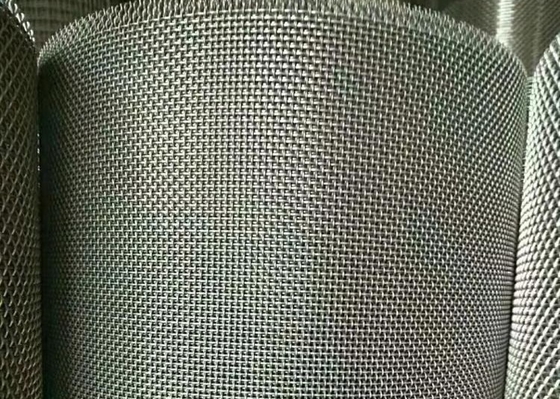 L'acier inoxydable 304 de la maille 12 a serti par replis le grillage tissé 1400 microns