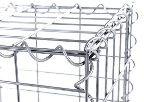 Adapté aux besoins du client formez Gabion soudé galvanisé plongé chaud Mesh For Gabion Screen