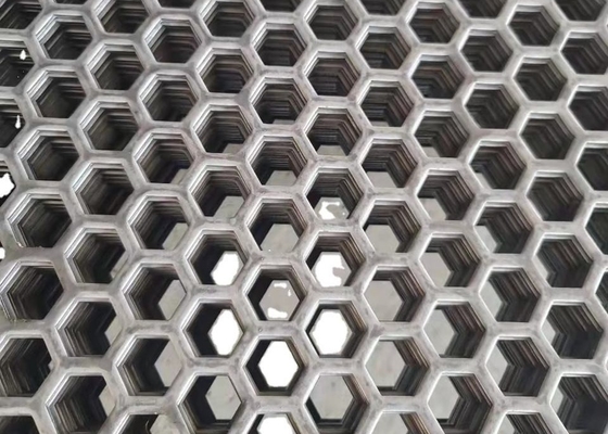Plat perforé laminé à froid d'acier inoxydable pour décoratif