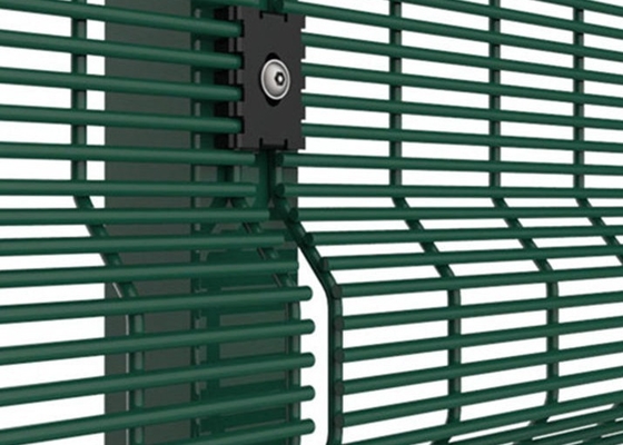 Mesure portative galvanisée enduite par PVC de panneau de barrière de la sécurité 358 6 soudée