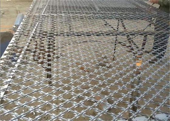 le fil en accordéon du rasoir Bto-22 de 1.6mm a galvanisé des bobines pour l'anti clôture de fil de lame de montée