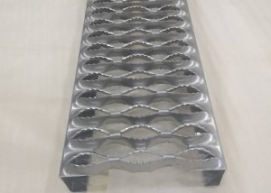 La grille de contrefiche de poignée de la Manche de passage couvert de 5 diamants perforent râper de planche en métal antirouille
